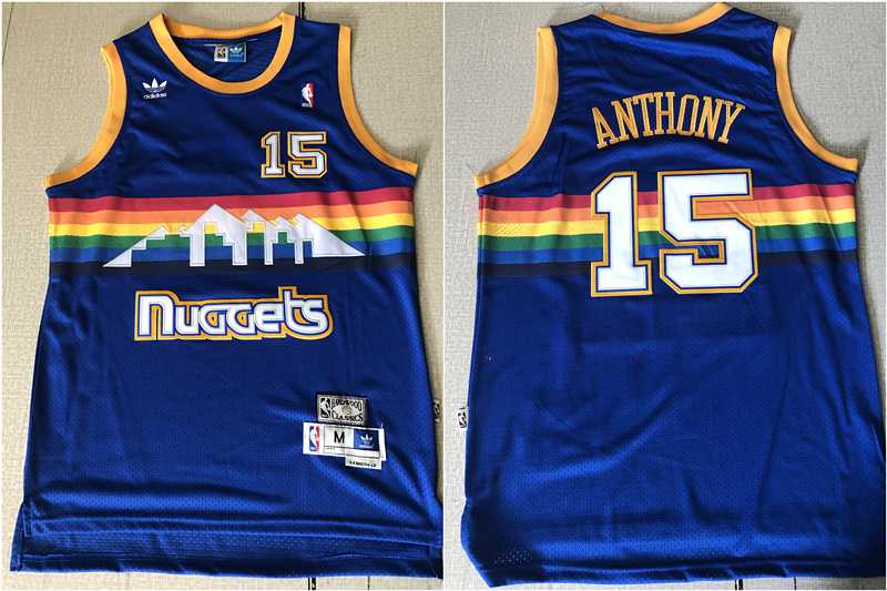 Nuggets 15 Carmelo Anthony Blue Hardwood Classics Jersey,We sell and wholesale Nuggets 15 Carmelo Anthony Blue Hardwood Classics Jersey on line form chian!